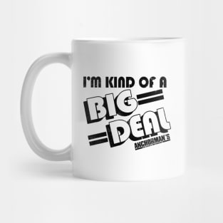 Anchorman I'm Kind Of A Big Deal Line Title Logo Mug